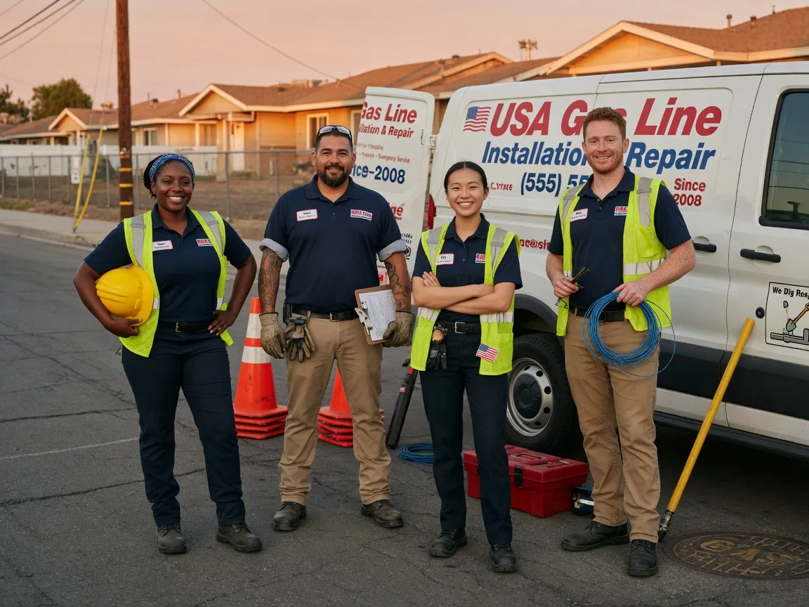 Gas Line Installation company in Allenwood, PA